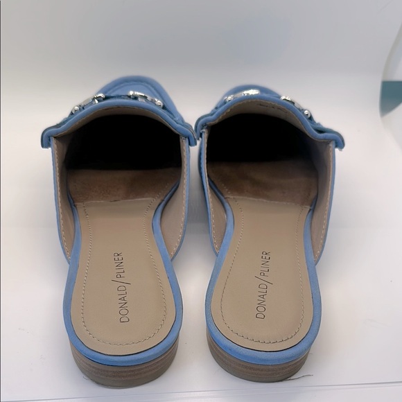 Donald J. Pliner Women's Blue Slip-On Shoes - Picture 3 of 4